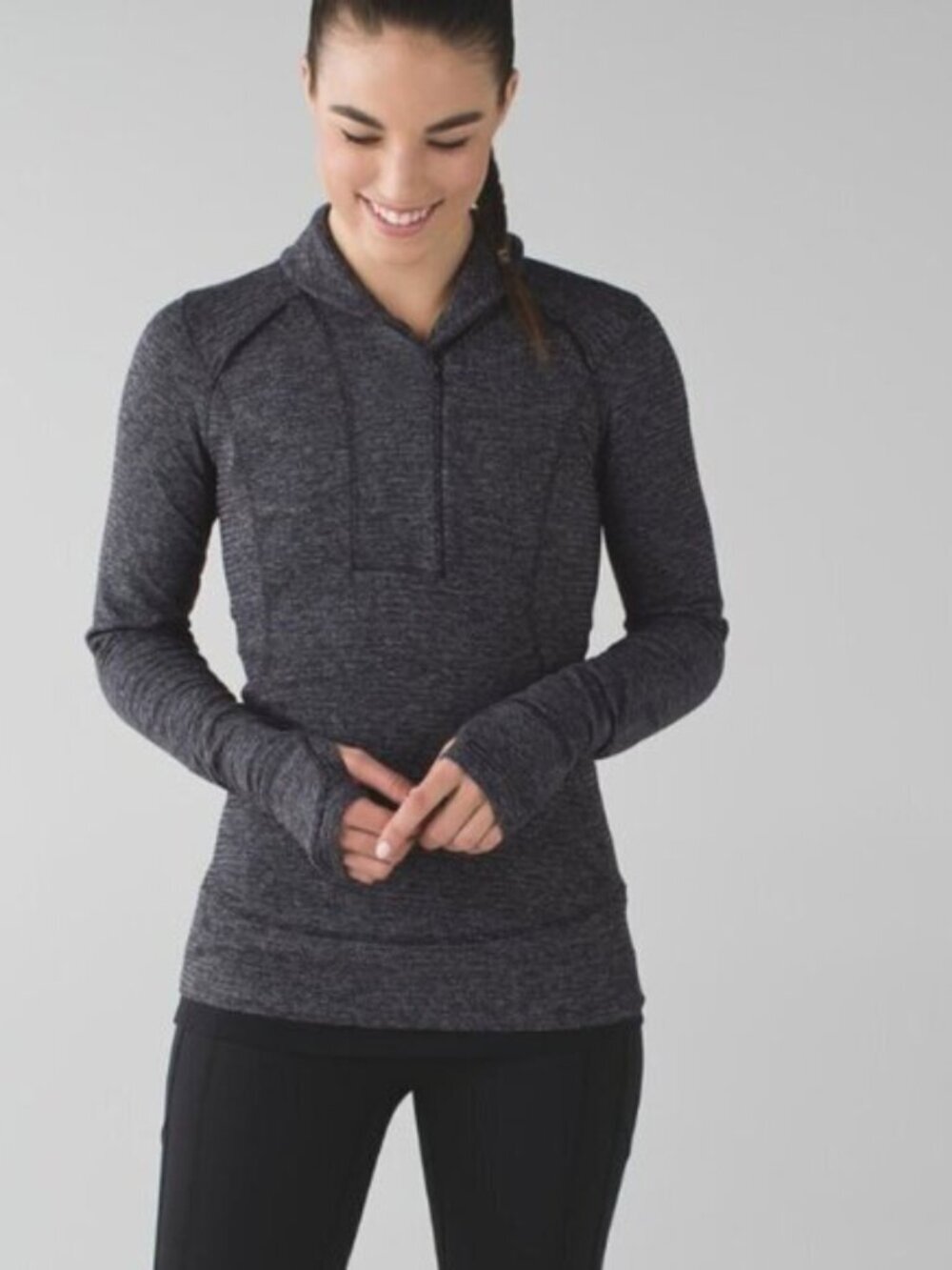 Lululemon Think Fast Pullover Top